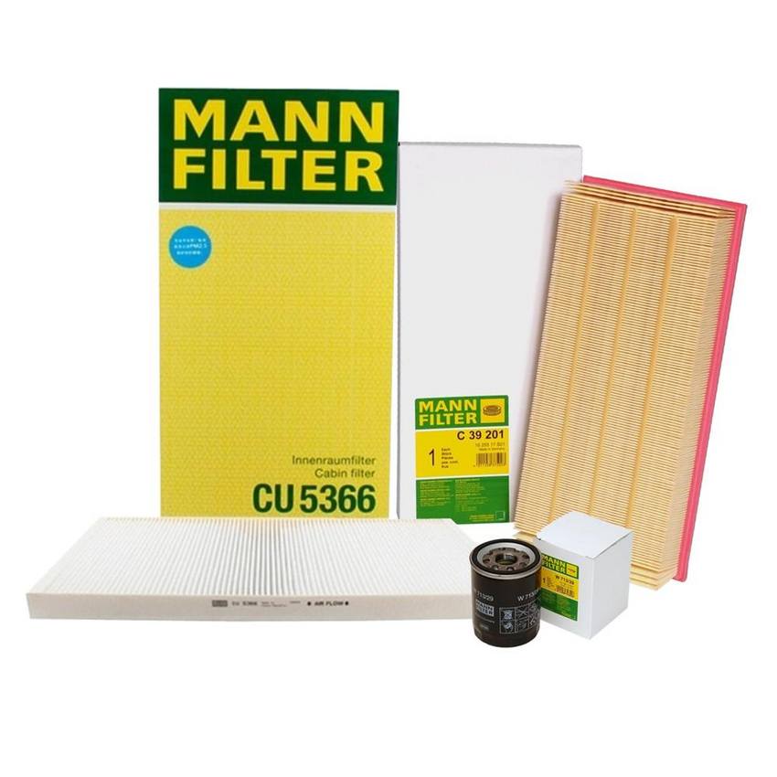 Jaguar Land Rover Filter Service Kit 95511013100 - MANN-FILTER 3725175KIT